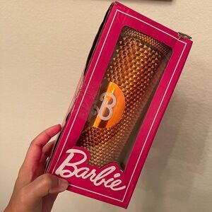 Barbie Studded Tumbler